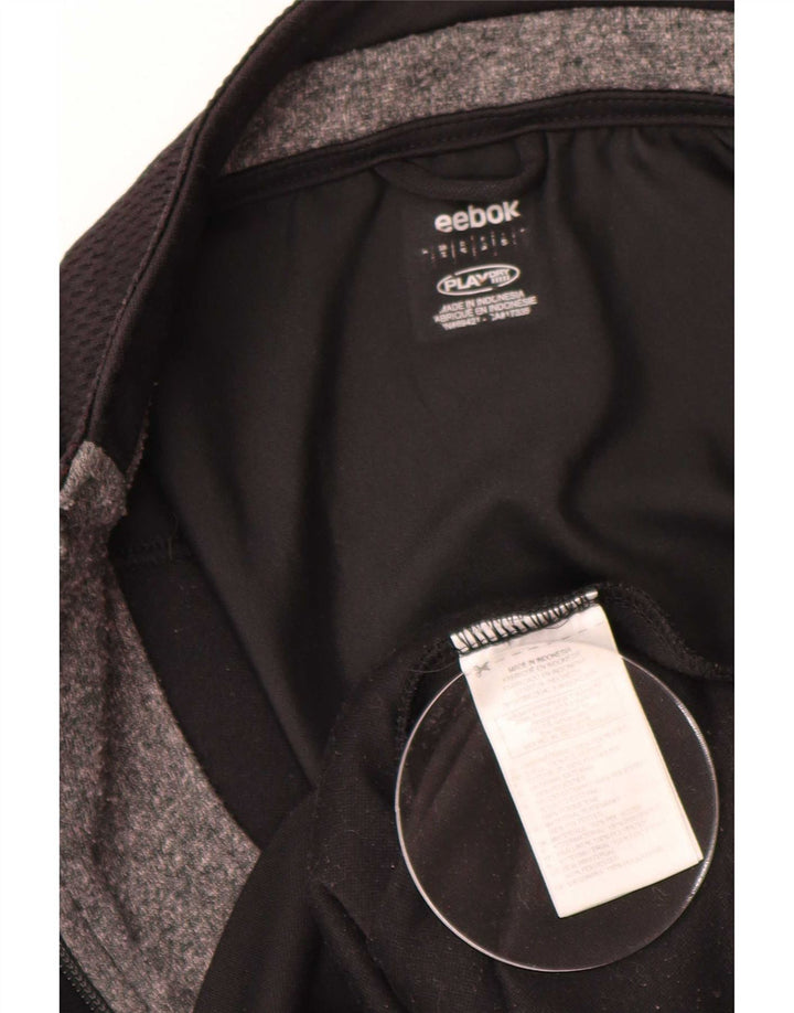Ανδρική φόρμα με γραφικά Reebok Top Jacket Small Black Polyester