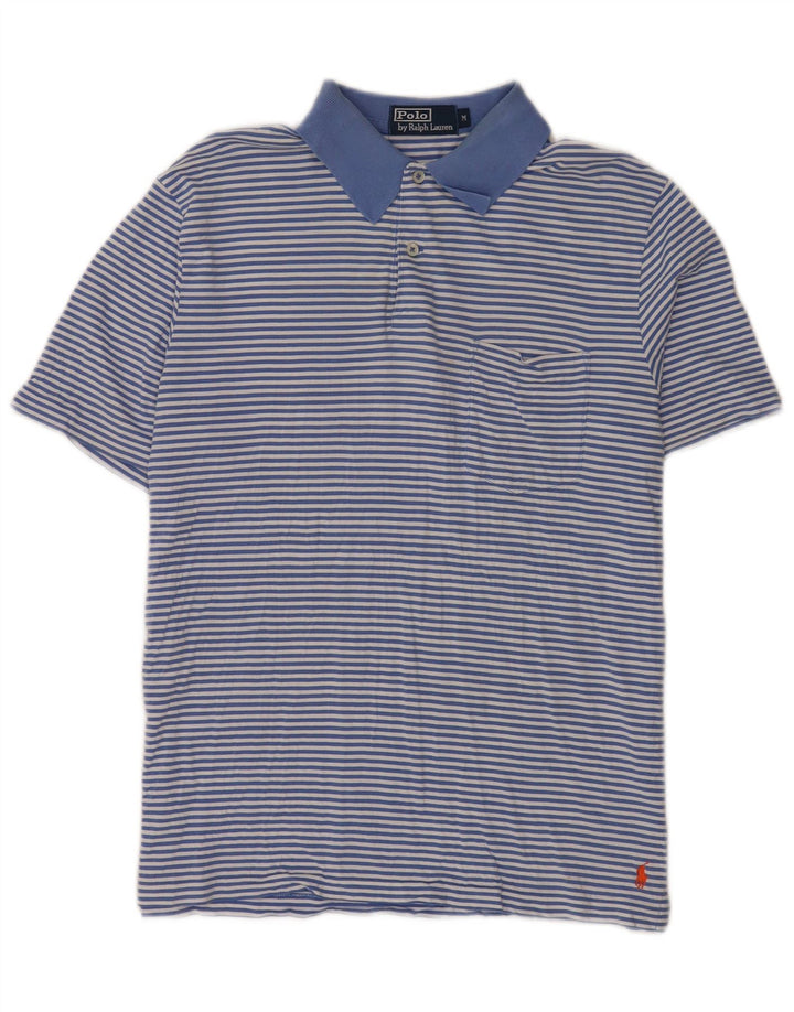 Ανδρικό πουκάμισο Polo Ralph Lauren με μεσαίο μπλε pinstripe