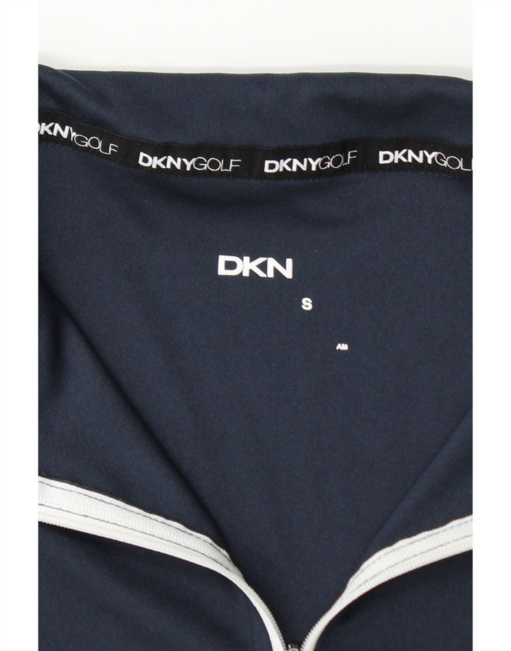 Ανδρική φόρμα πουλόβερ με φερμουάρ Dkny Top Small Navy Blue Colourblock
