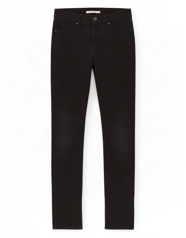 Levi's Womens 312 Shaping Slim Jeans W26 L32 Μαύρο βαμβακερό
