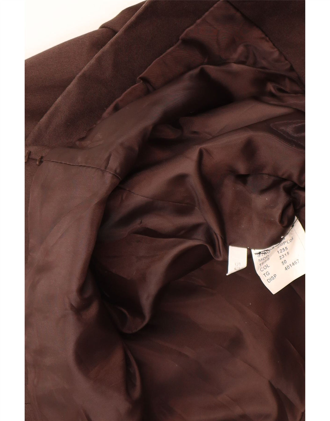 Iceberg Ανδρικό τζάκετ blazer 3 κουμπιών IT 50 μεγάλη καφέ βισκόζη