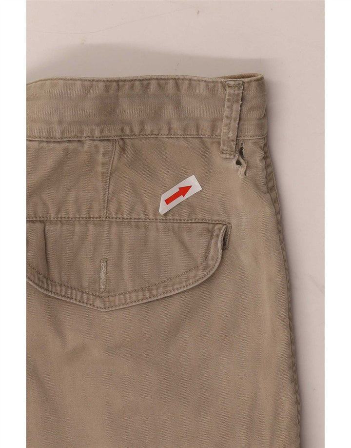 Gap Ανδρικό σορτς Chino με καρφίτσα W34 Μεγάλο μπεζ βαμβακερό