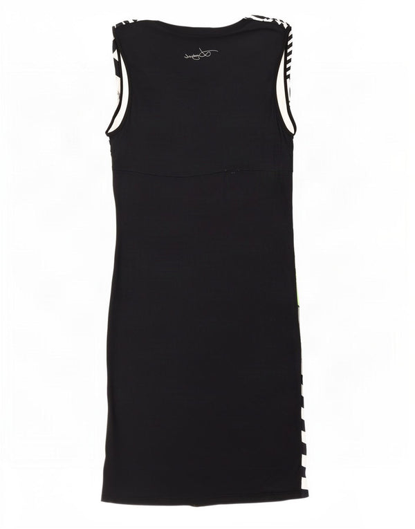 Desigual γυναικείο αμάνικο φόρεμα UK 18 XL πολύχρωμο ριγέ