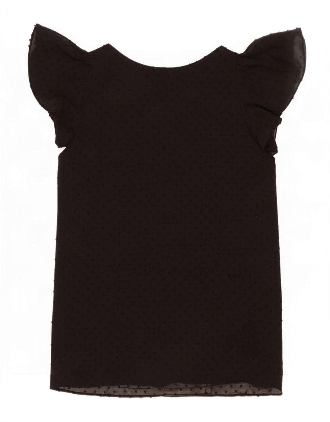 Zara Γυναικείο Βασικό Φόρεμα UK 10 Small Black Spotted Polyester