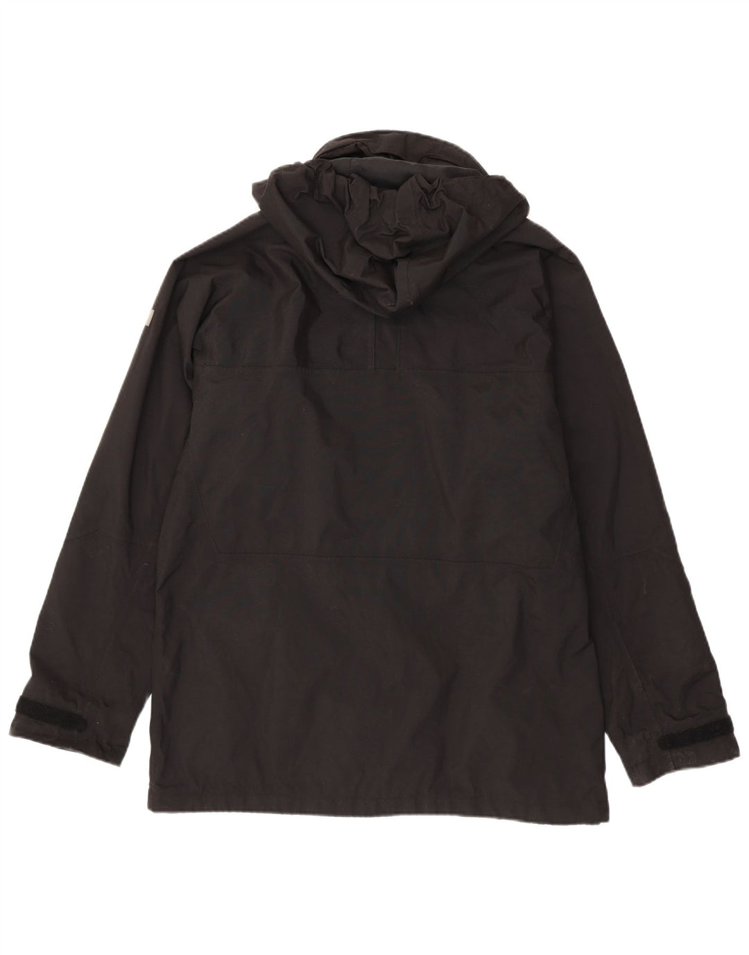 HELLY HANSEN Ανδρικό μπουφάν βροχής με κουκούλα UK 38 Medium Black Nylon
