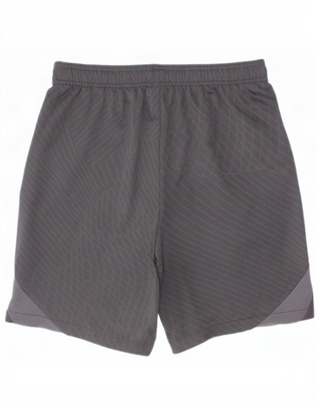 Αθλητικό σορτς Nike Boys Dri Fit 12-13 ετών Μεγάλο μαύρο τσεκ πολυεστέρα