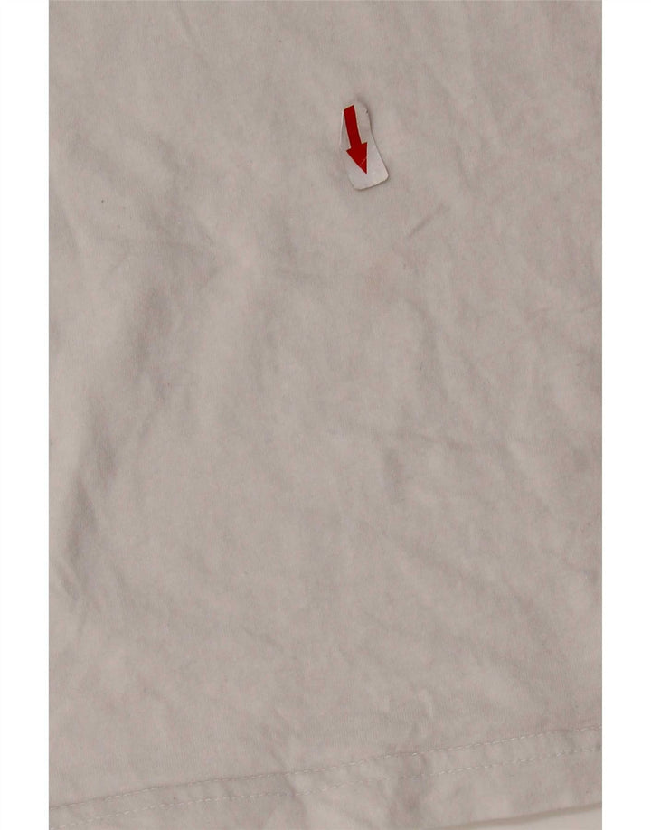 Ανδρικό T-Shirt Vans Top Large White Colourblock Βαμβακερό