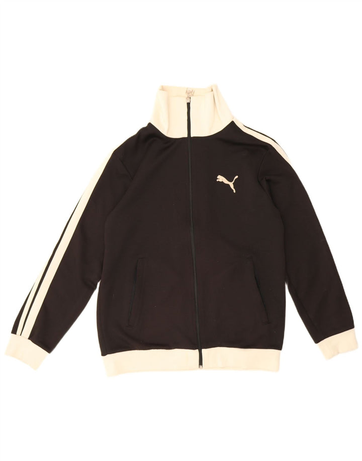 Puma Κορίτσια αθλητική φόρμα Top Jacket 13-14 Years Black Colourblock Polyester