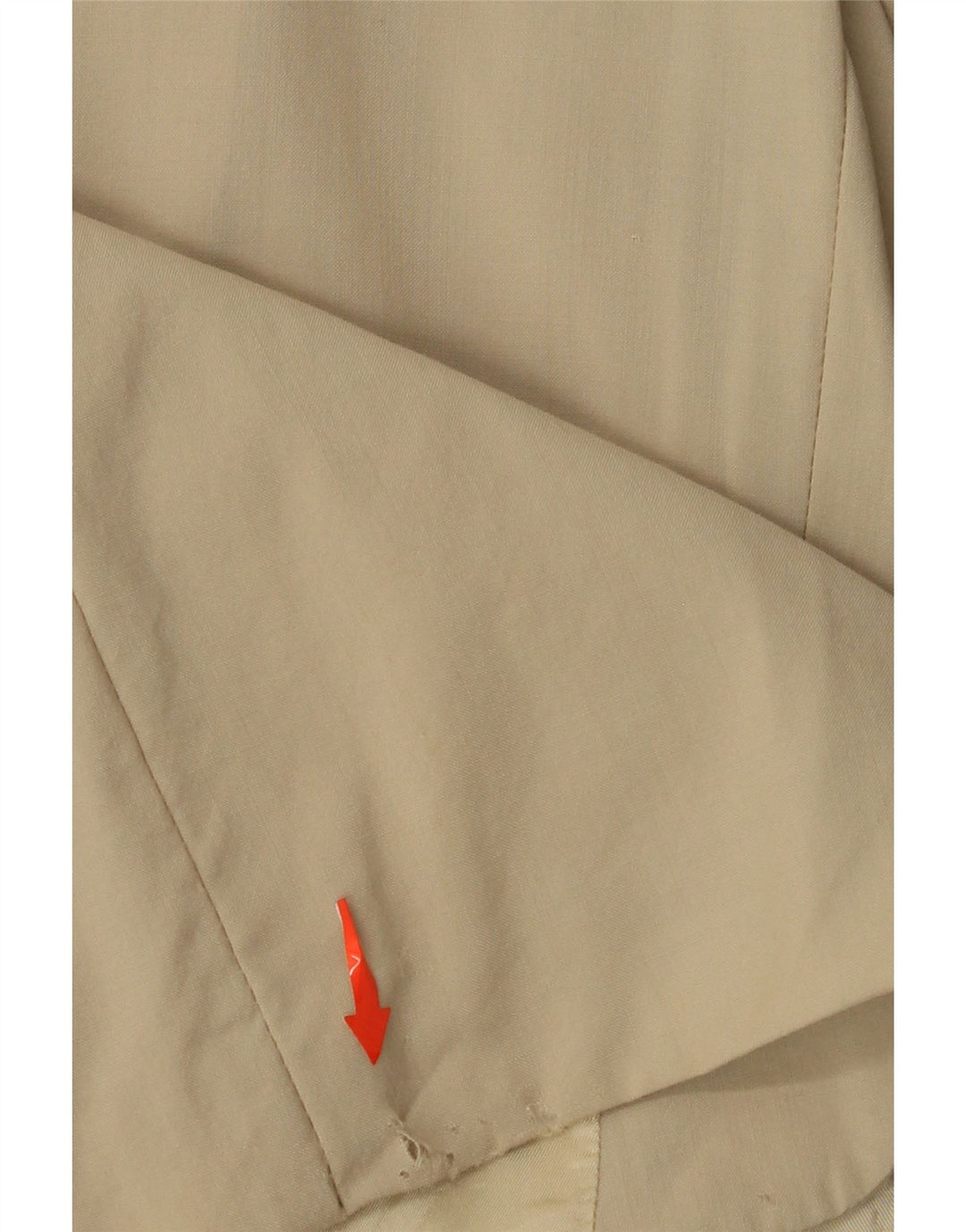 Ανδρικό μπουφάν HUGO BOSS 2 κουμπιά σακάκι UK 38 μέτριο μπεζ νέο μαλλί