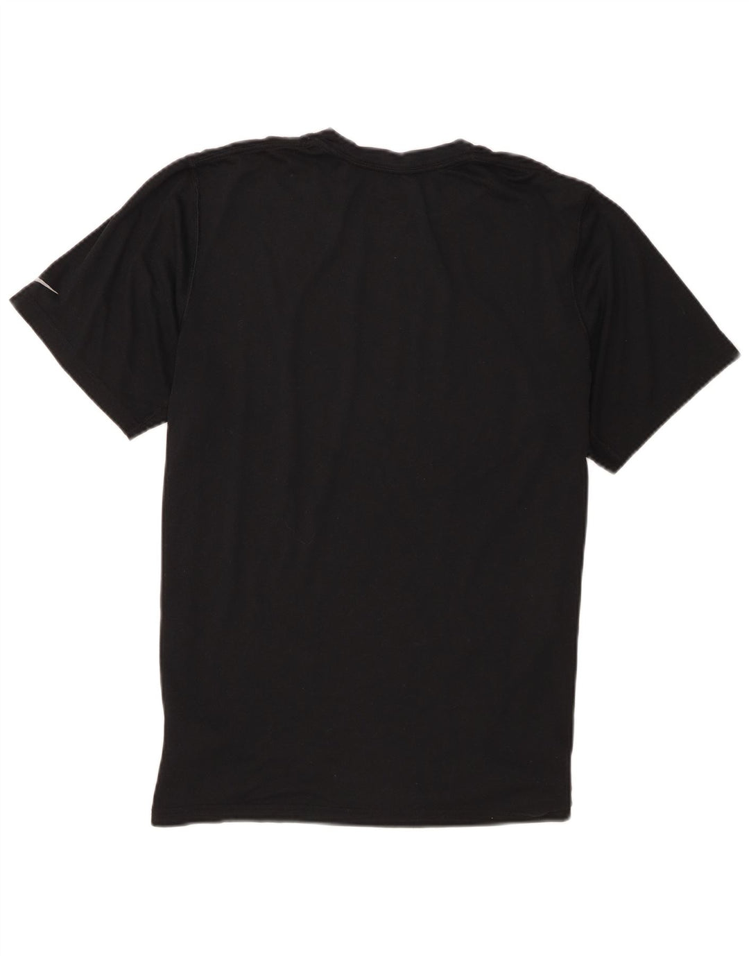 Ανδρικό γραφικό μπλουζάκι Nike Dri Fit, μεσαίο μαύρο πολυεστέρα