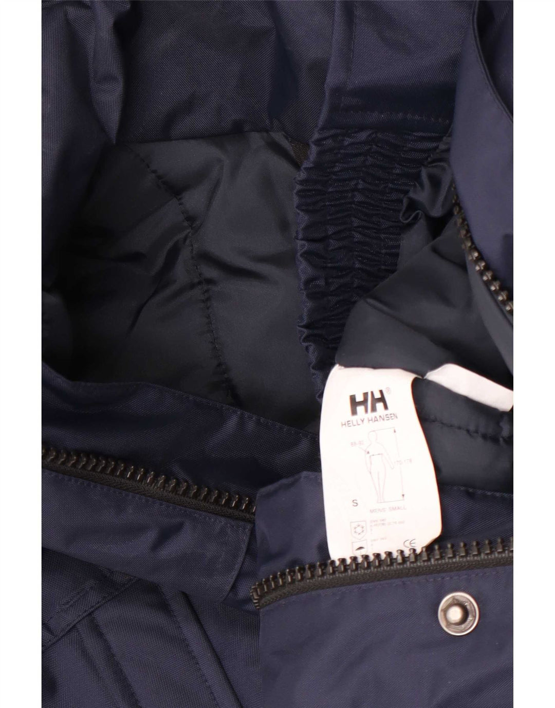 Helly Hansen Ανδρικό παλτό με κουκούλα μεγάλου μεγέθους με επένδυση UK 36 Small Navy Blue