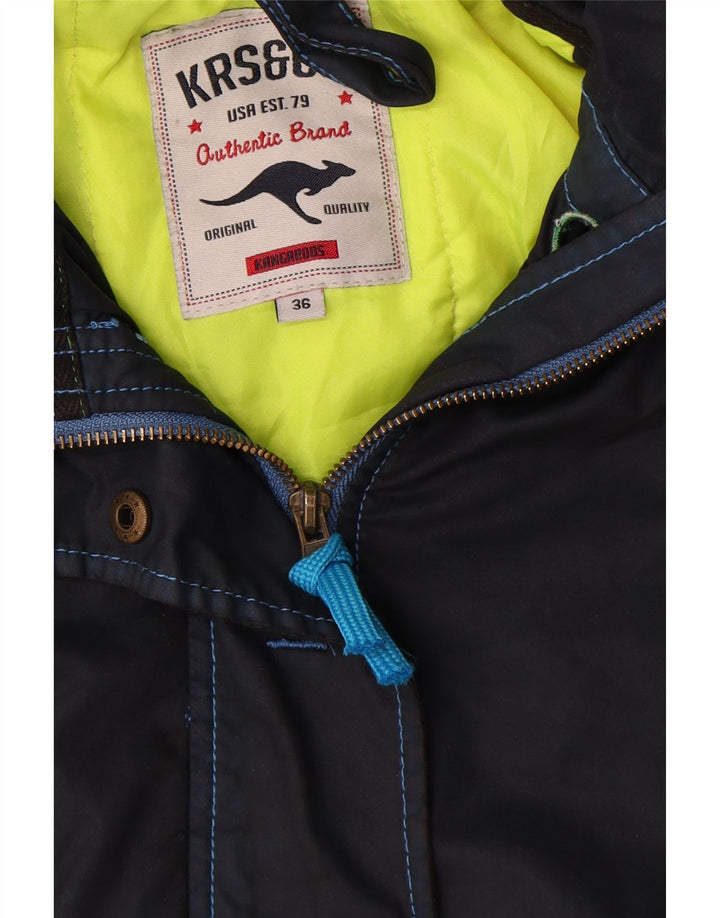 Γυναικείο μπουφάν Parka με κουκούλα Kangaroos EU 36 Small Navy Blue