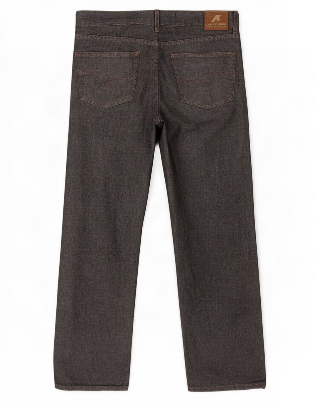 Lee Mens Straight Jeans W35 L29 Γκρι βαμβακερό