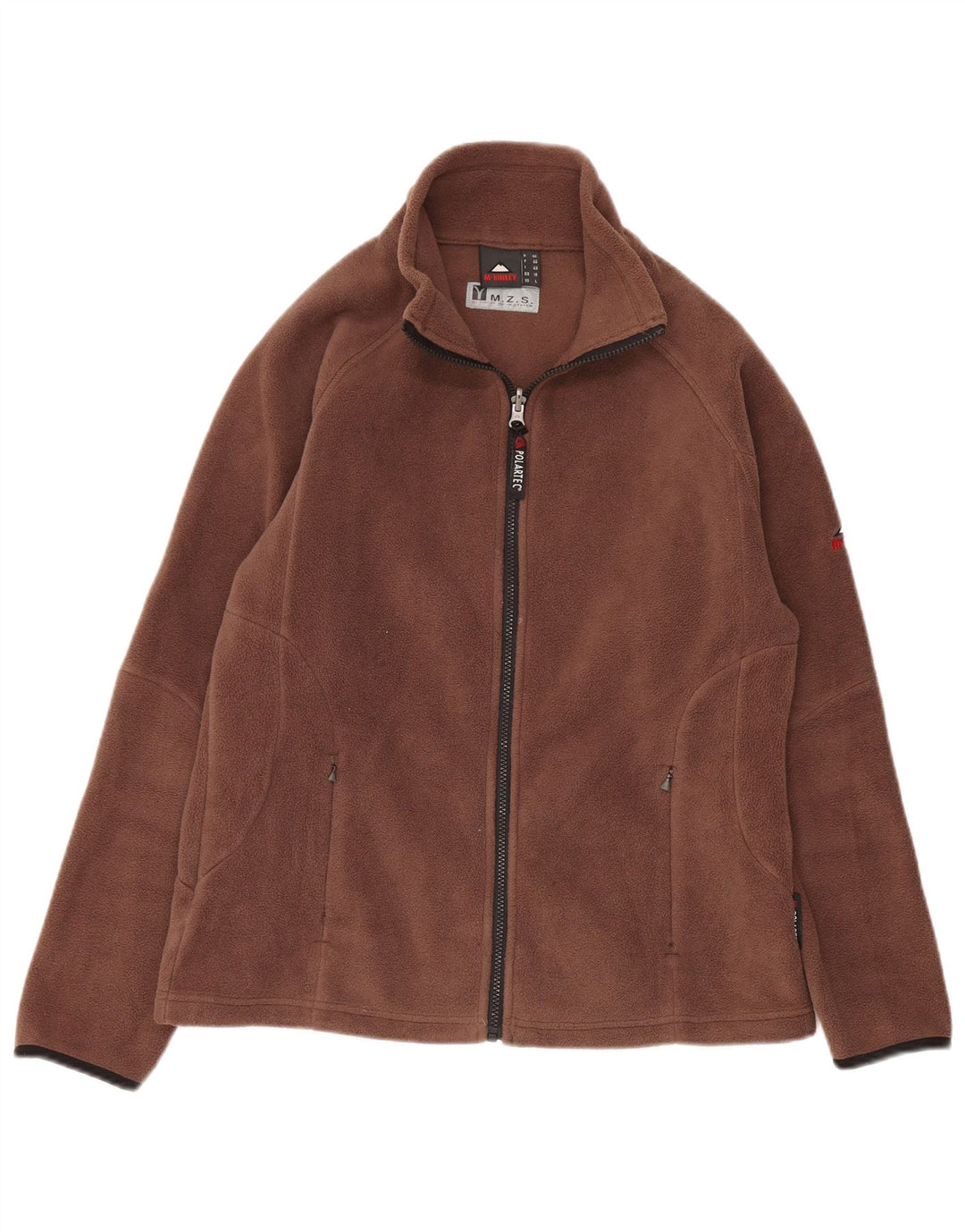 McKinley Γυναικείο Fleece Jacket UK 16 Large Brown Πολυεστέρας