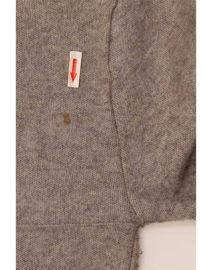 Zara Γυναικείο Oversized Πανωφόρι UK 10 Small Grey Flecked