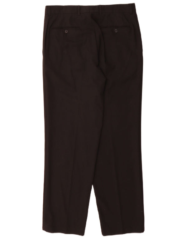 Ανδρικό ίσιο παντελόνι Hugo Boss IT 48 Medium W32 L32 Μαύρο