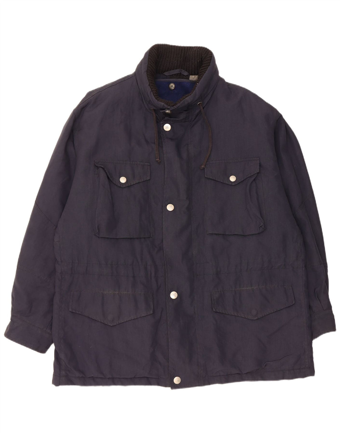 Ανδρικό Utility Jacket Henry Cottons IT 52 XL Navy Blue Nylon