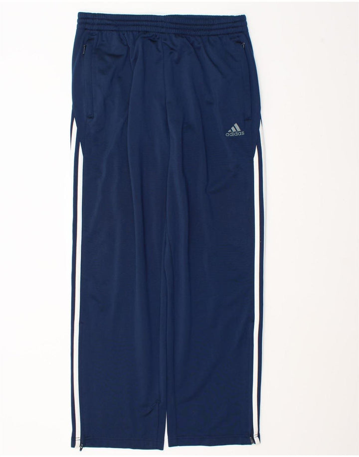 Ανδρική αθλητική φόρμα Adidas Παντελόνι μεγάλο μπλε ναυτικό πολυεστέρα