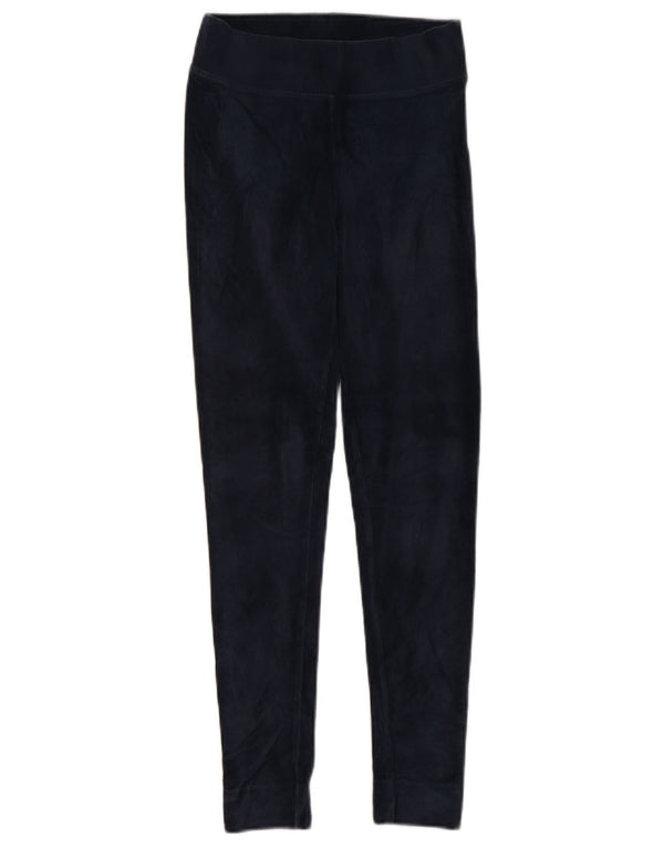 Marks & Spencer Γυναικεία Κοτλέ Κολάν UK 6 XS Navy Blue Cotton