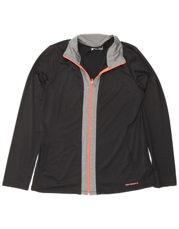 Ανδρική αθλητική φόρμα New Balance Top Jacket Large Black Colourblock Polyester