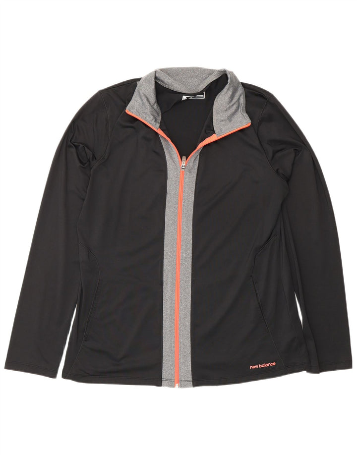 Ανδρική αθλητική φόρμα New Balance Top Jacket Large Black Colourblock Polyester