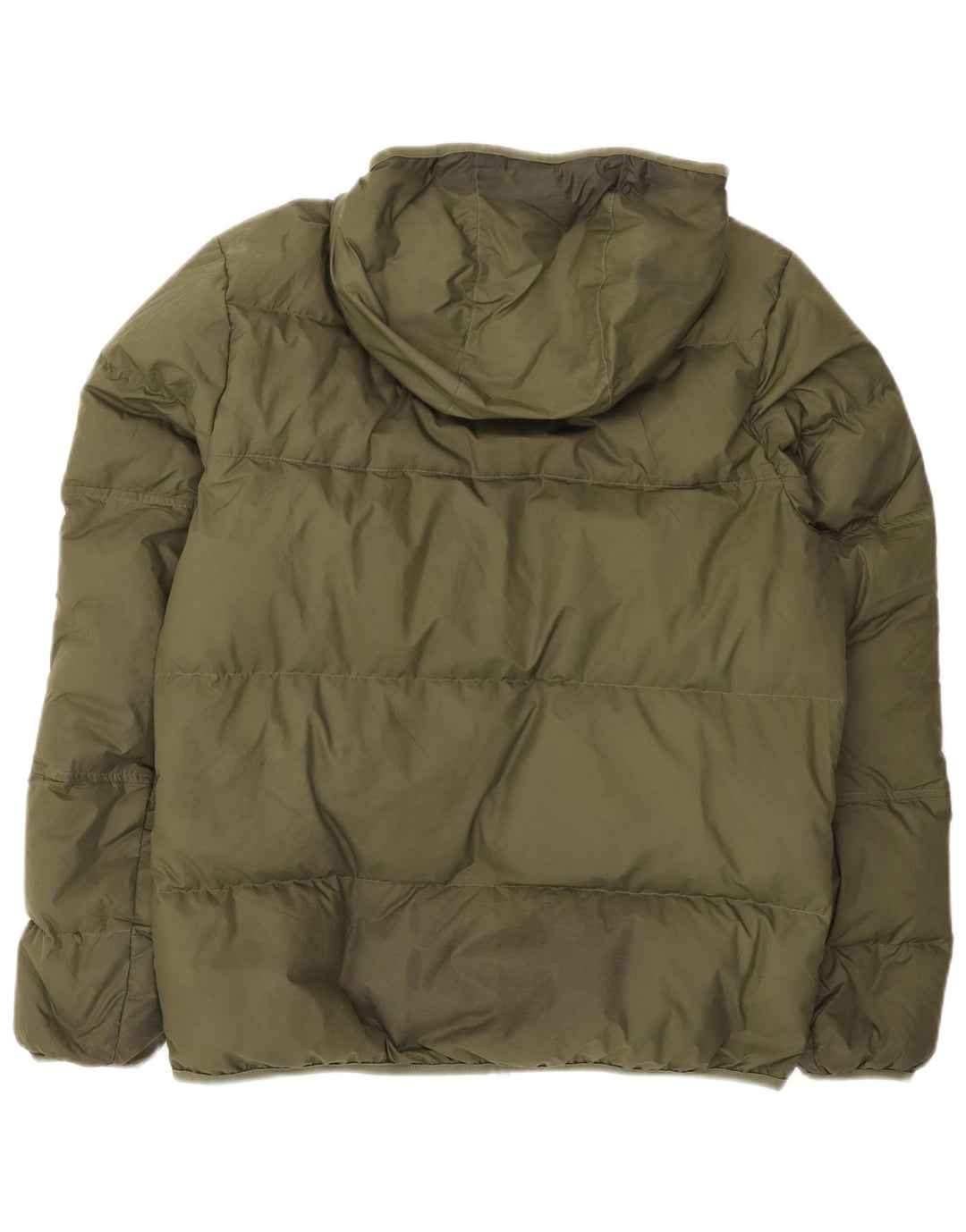 Ανδρικό μπουφάν με κουκούλα Nike UK 38 Medium Khaki Polyester
