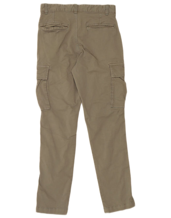 Ανδρικό παντελόνι Zara Slim Cargo EU 36 XS W29 L29 Khaki