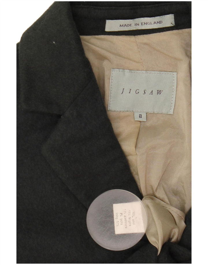 Γυναικείο πανωφόρι Jigsaw UK 8 Small Grey Wool