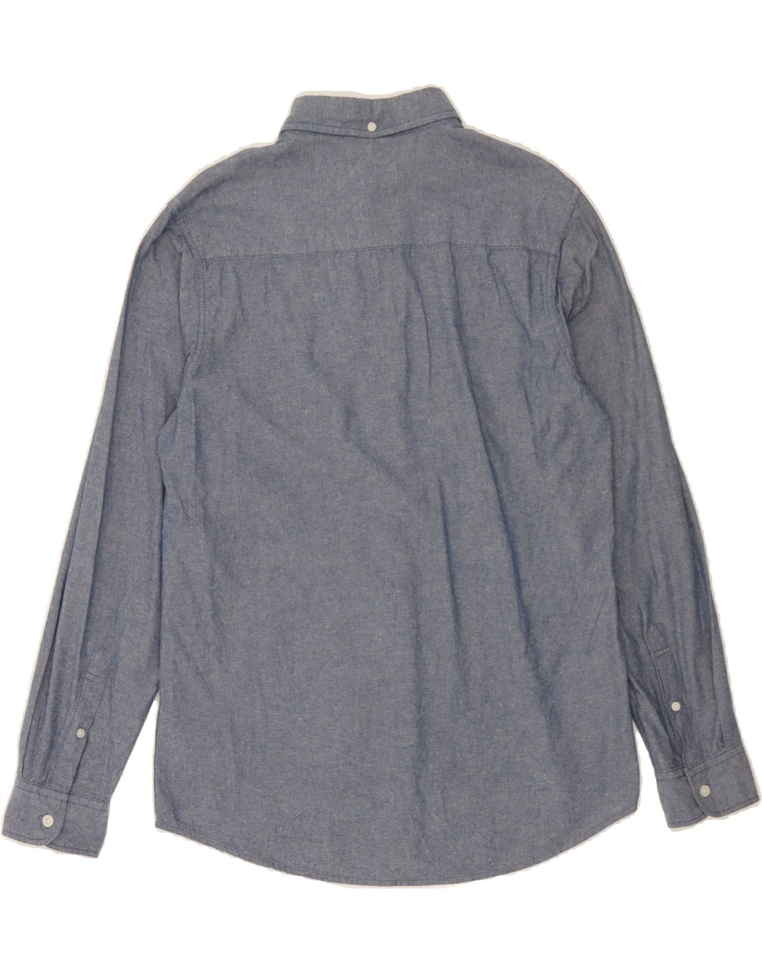 PIERRE CARDIN Mens Shirt Medium Blue Cotton Vintage Pierre Cardin and Second-Hand Pierre Cardin from Messina Hembry 