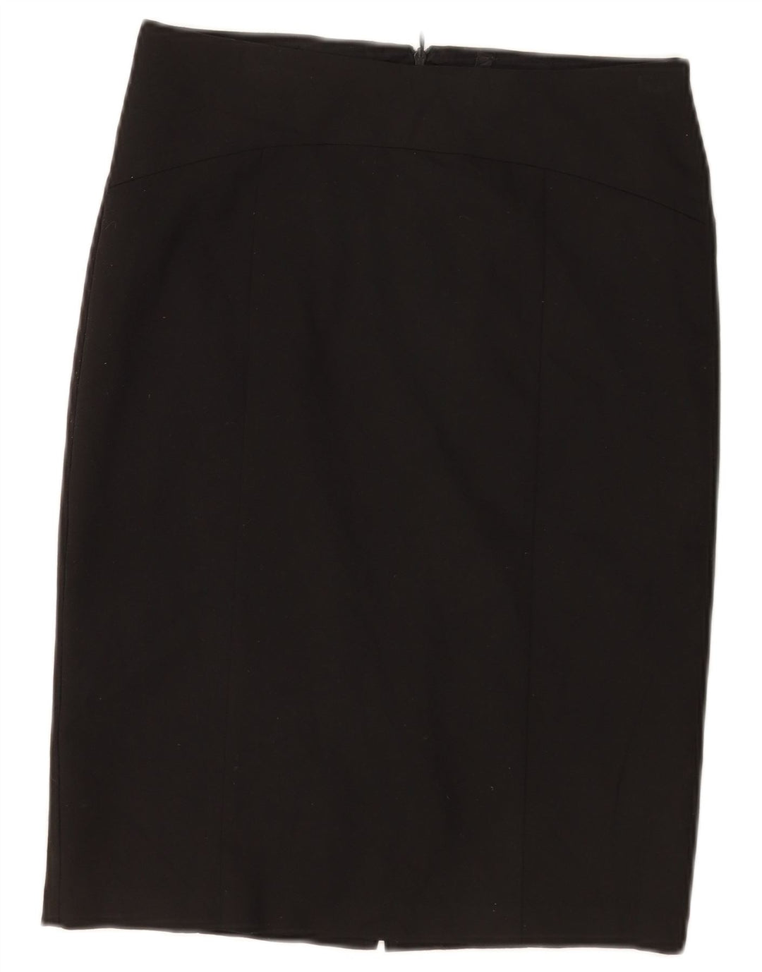 Benetton Γυναικεία Pencil Φούστα IT 40 Small W30 Black Polyester