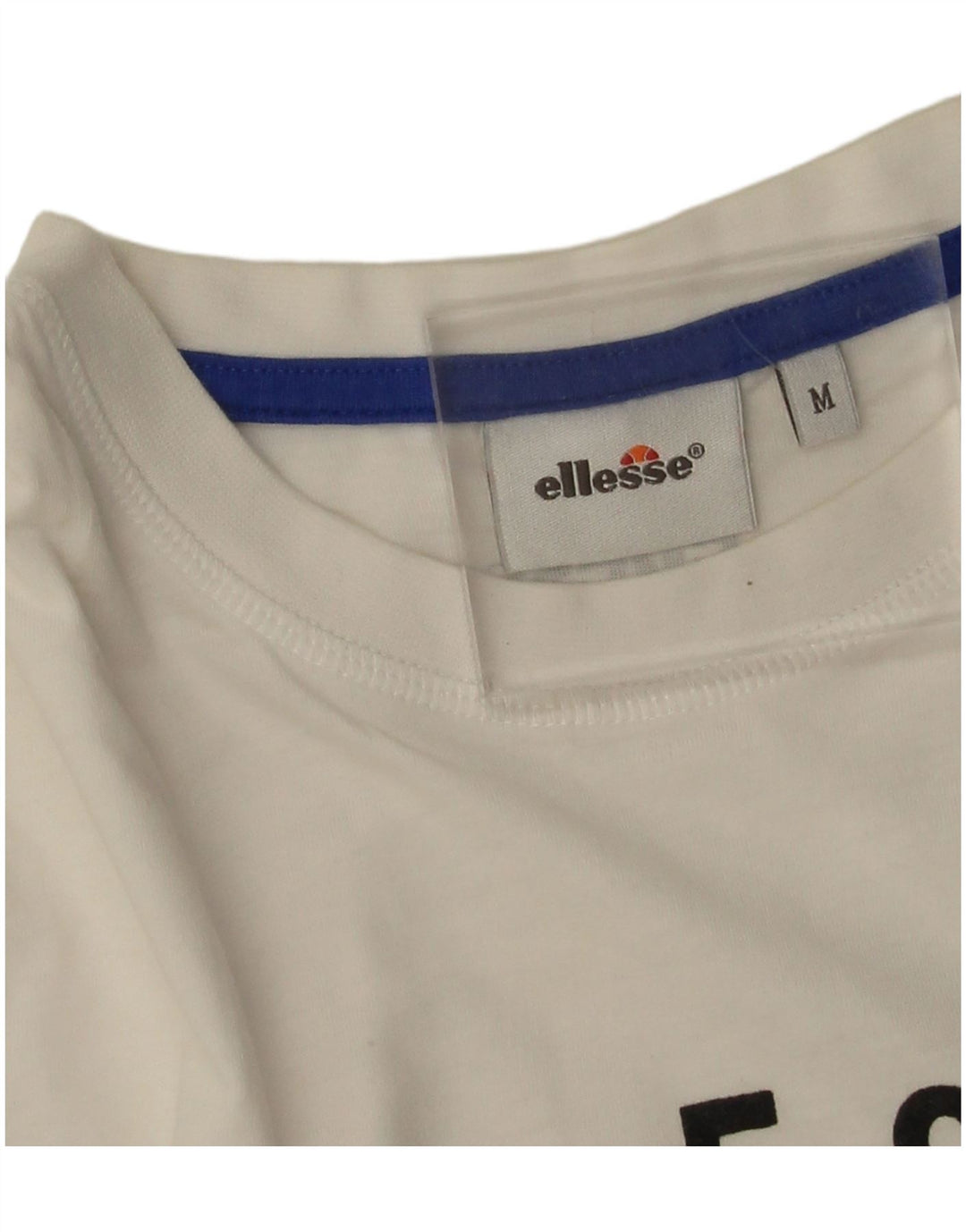 Γυναικείο γραφικό μπλουζάκι Ellesse Top UK 14 Μεσαίο λευκό βαμβακερό