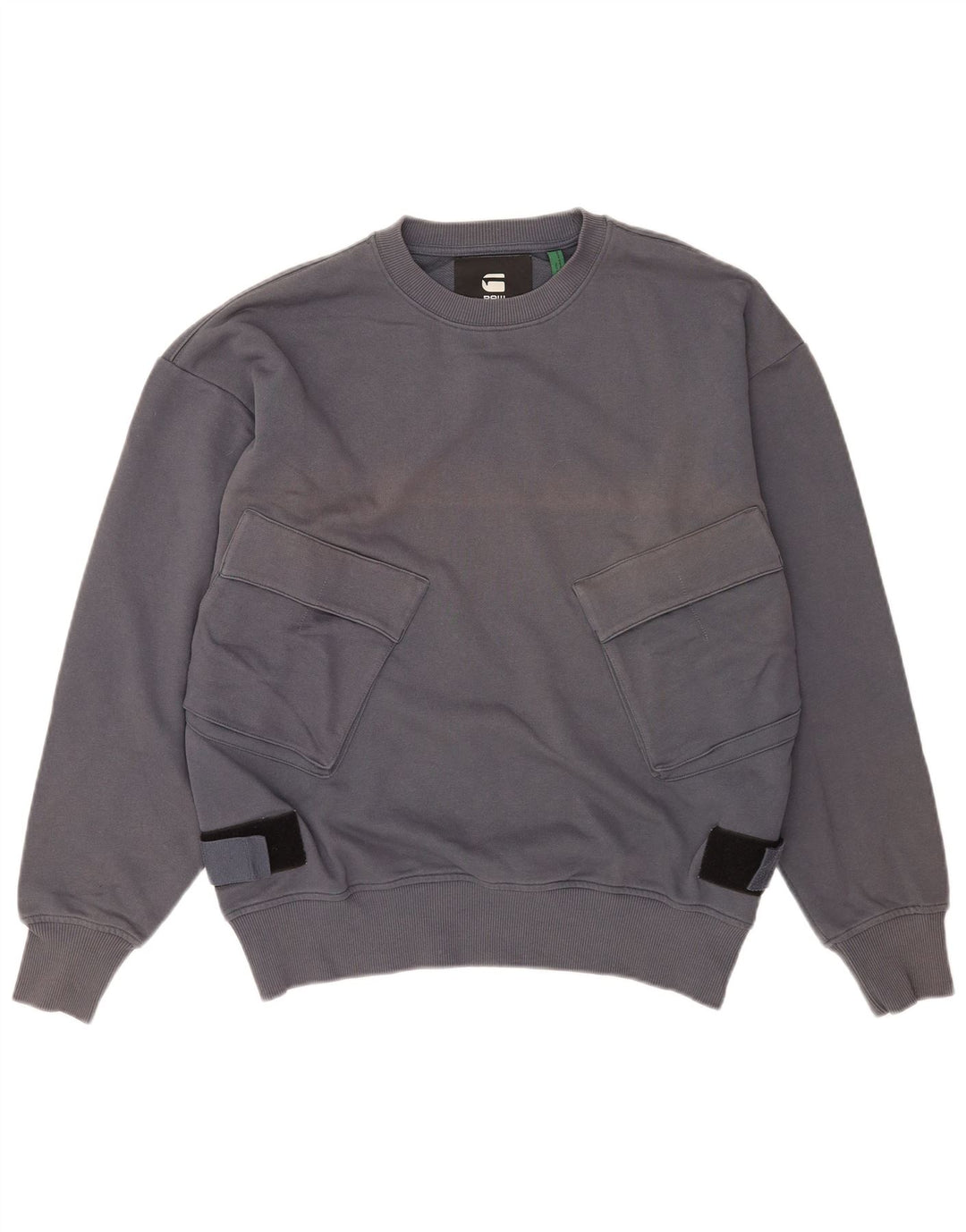 Ανδρικό φούτερ G-Star Jumper μεγάλο γκρι βαμβακερό