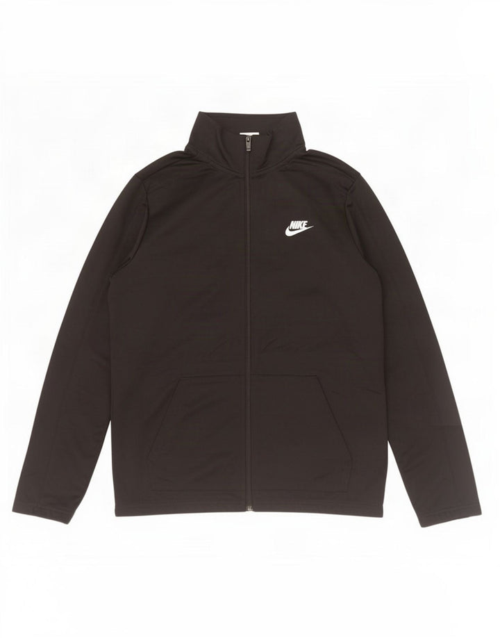 Μπουφάν Nike Boys αθλητική φόρμα 13-14 ετών XL Μαύρο