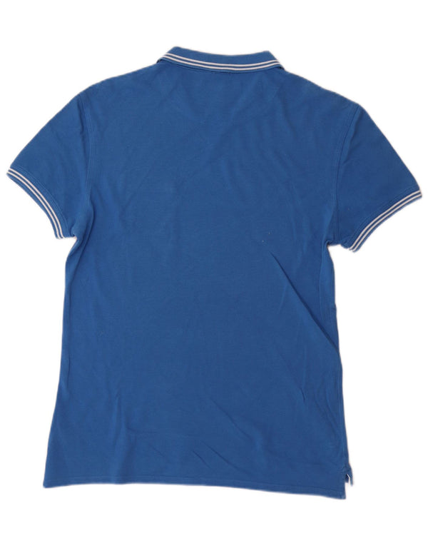 Armani Jeans Ανδρικό πουκάμισο Polo Slim Fit μεγάλο μπλε ριγέ βαμβακερό