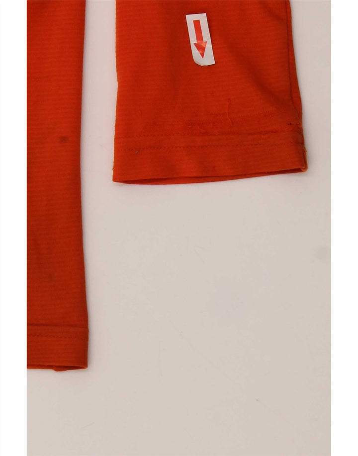Adidas Boys Aeroready Top μακρυμάνικο 11-12 ετών πορτοκαλί πολυεστέρας