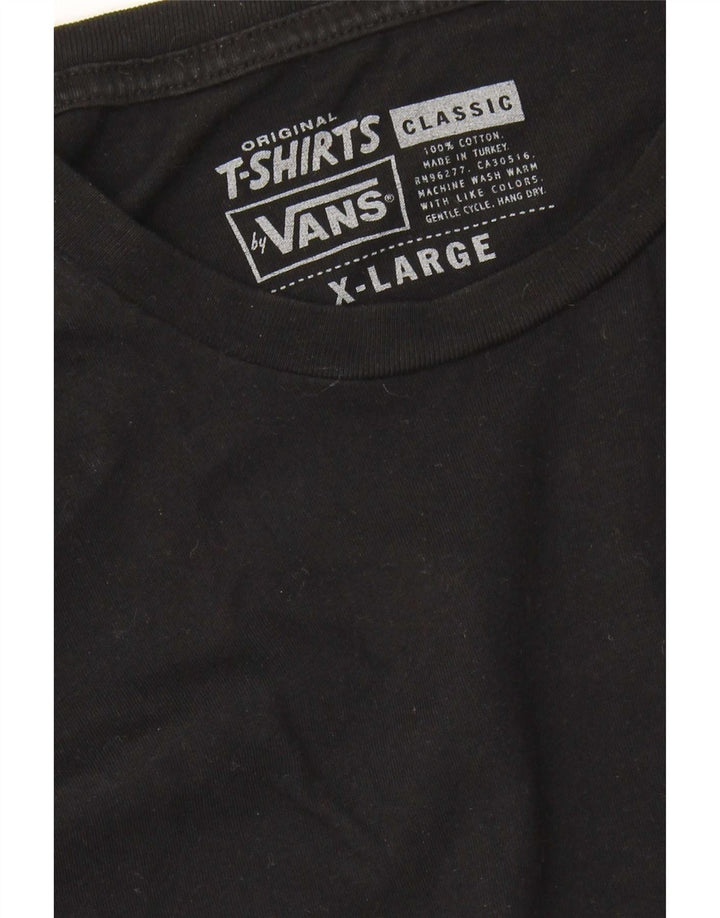 Ανδρικό Vans Graphic Top Μακρυμάνικο XL Μαύρο βαμβακερό