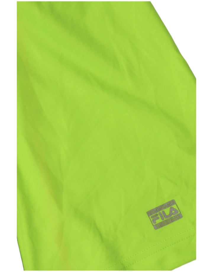 Fila Γυναικείο T-Shirt Top UK 16 Large Green