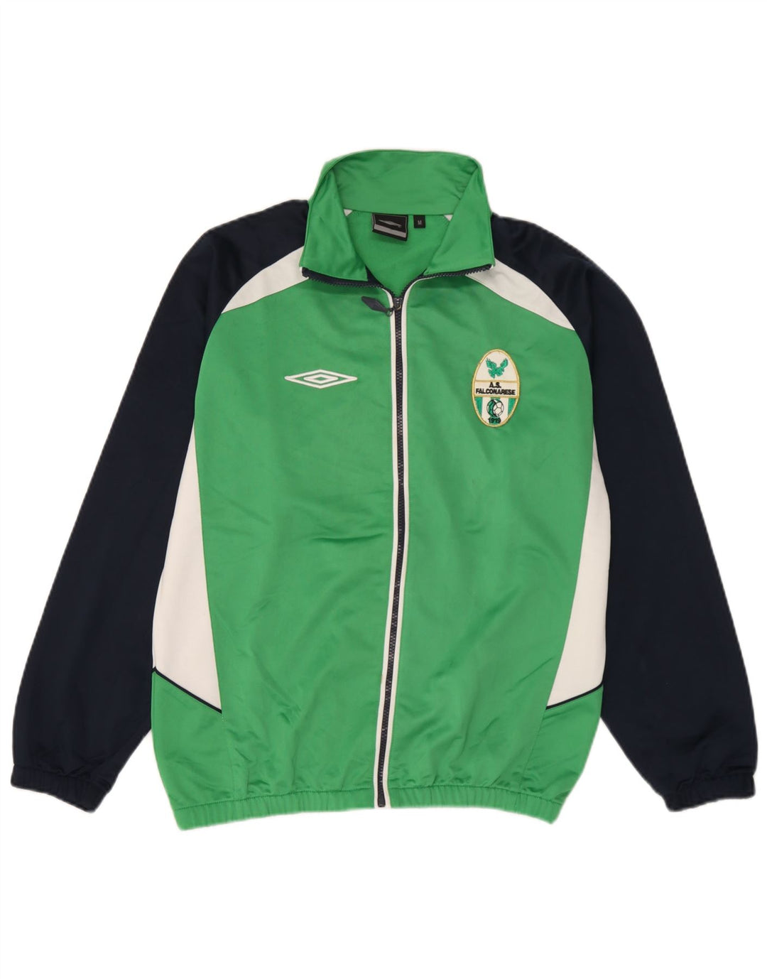 Ανδρική φόρμα φόρμας Umbro με γραφικό μπουφάν με μεσαίο πράσινο χρώμα από πολυεστέρα