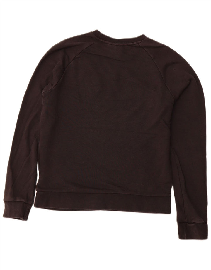 Γυναικείο φούτερ Adidas Jumper Μικρό μαύρο βαμβακερό