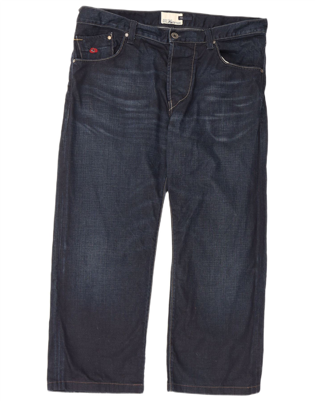 Ανδρικό τζιν ίσιο ENERGIE W38 L27 Navy Blue Cotton