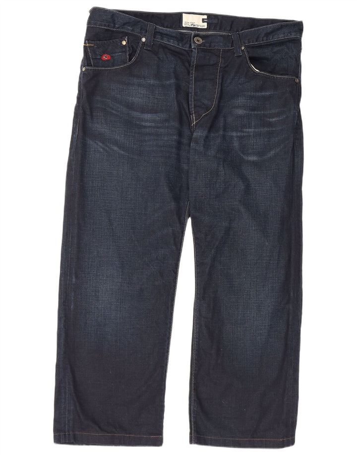 Ανδρικό τζιν ίσιο ENERGIE W38 L27 Navy Blue Cotton