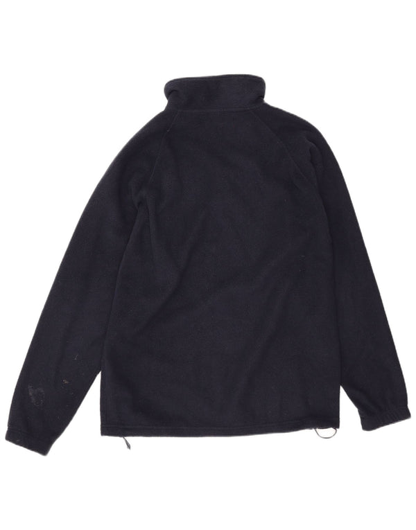 KAPPA Ανδρικό φερμουάρ Fleece Jumper Μικρό Navy Blue Polyester