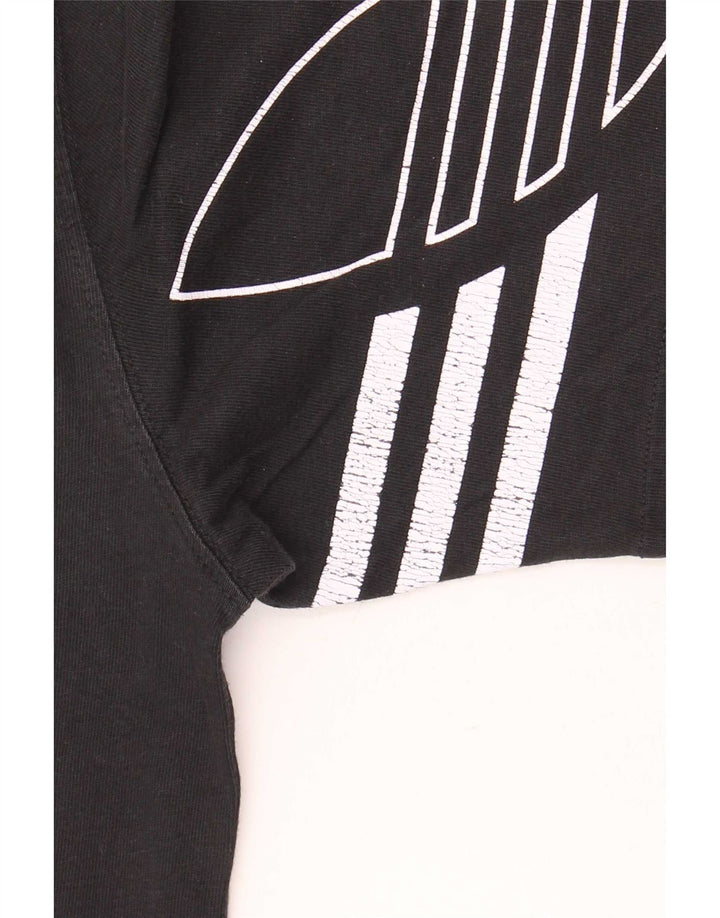 Ανδρικό γραφικό T-Shirt Adidas Top XS Μαύρο