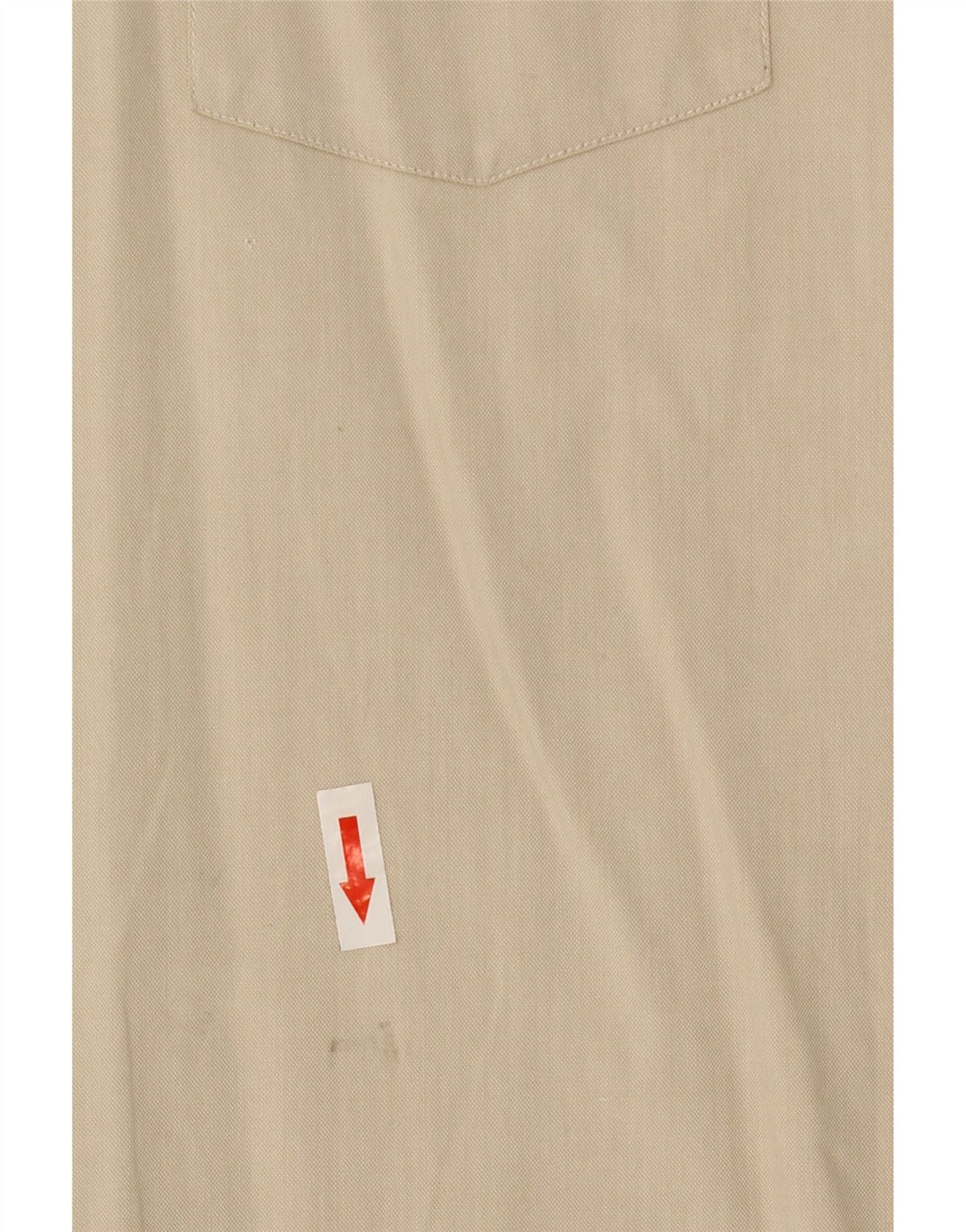Ανδρικό πουκάμισο Burberry XL Μπεζ βαμβακερό