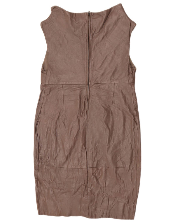 LIVIANA CONTI Womens Sleeveless Sheath Dress IT 42 Medium Grey