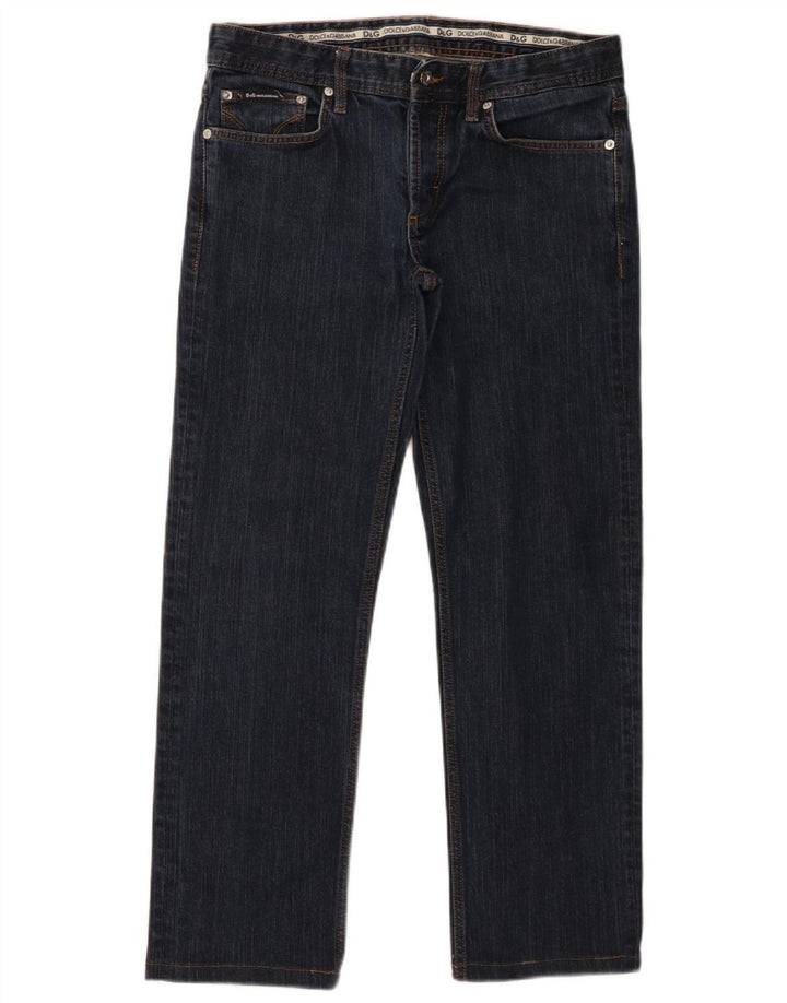 Ανδρικό τζιν ίσιο Dolce & Gabbana W33 L28 Navy Blue