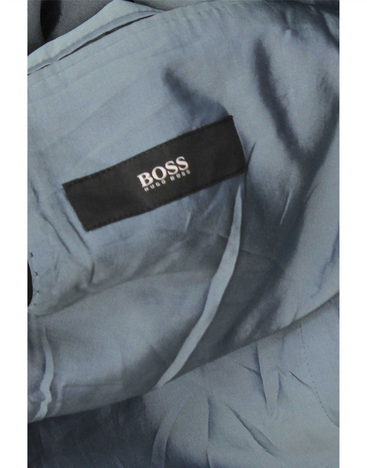 Ανδρικό σακάκι σακάκι Hugo Boss UK 44 2XL Μαύρο με 3 κουμπιά