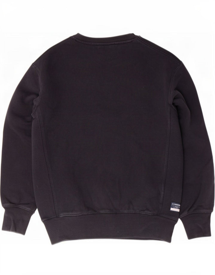 Ανδρικό γραφικό φούτερ Superdry Jumper Medium Navy Blue βαμβακερό