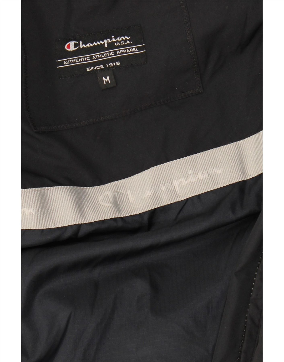 Ανδρικό παλτό με κουκούλα Champion UK 38 Medium Black