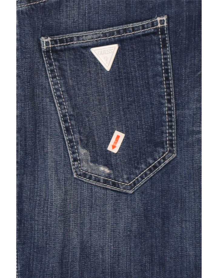 Γυναικεία Τζιν Φούστα Guess W28 Μεσαίο Μπλε